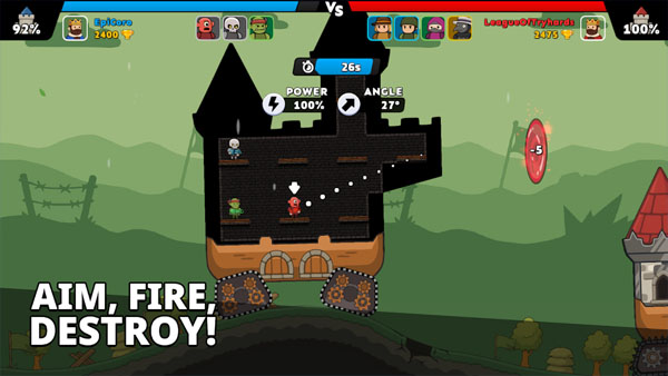 Castle Busters Mod APK (Unlimited Money) Screenshot