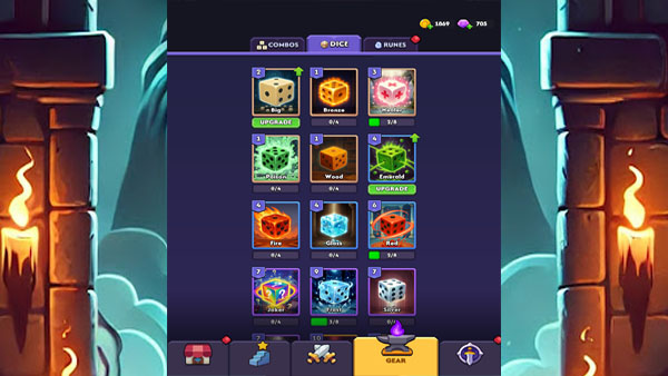 Dice Lords Mod APK (Menu, Weak Enemy) Screenshot