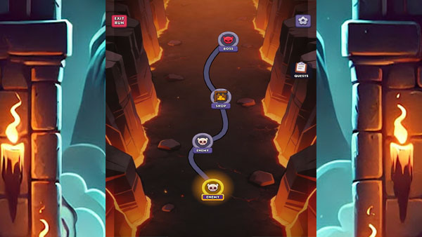 Dice Lords Mod APK (Menu, Weak Enemy) Screenshot