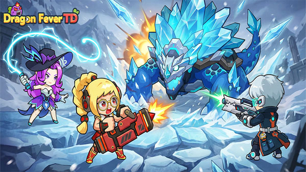 Dragon Fever TD! Mod APK (Menu, Damage) Screenshot