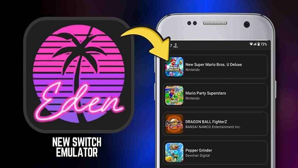Eden Emulator APK Screenshot