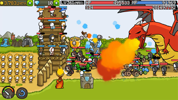 Grow Castle Mod APK (Unlimited Coins) Screenshot