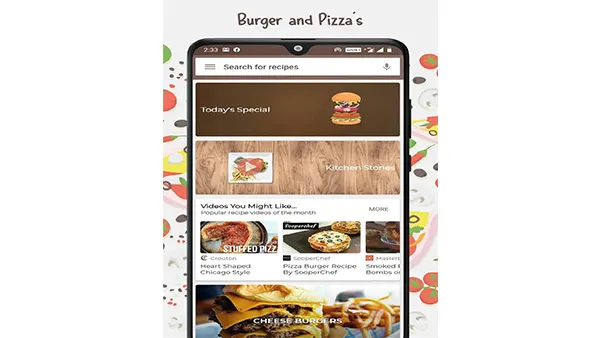 Hamburger Recipes APK Screenshot
