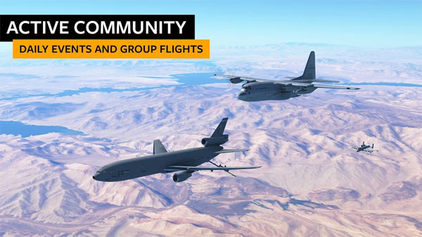 Infinite Flight Simulator Mod APK (Unlocked Plane) Screenshot