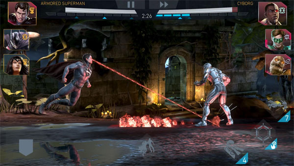 Injustice 2 Mod APK (God Mode, High Damage, No Skill CD) Screenshot