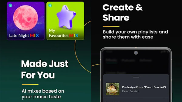 JioSaavn Mod APK (Premium Unlocked) Screenshot