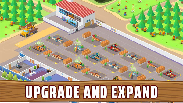 Lumber Inc Mod APK (Unlimited money) Screenshot
