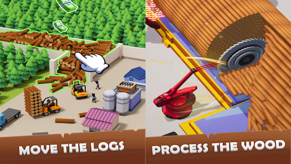 Lumber Inc Mod APK (Unlimited money) Screenshot