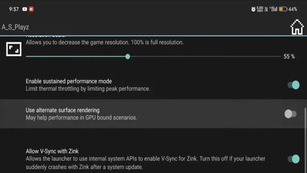 MojoLauncher APK Screenshot