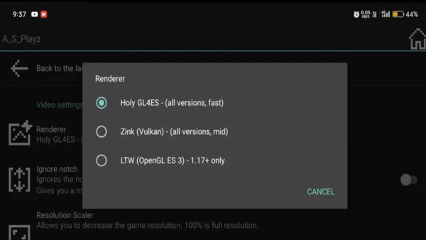 MojoLauncher APK Screenshot
