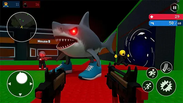 Monster Shooter Mod APK (Money, God Mode) Screenshot