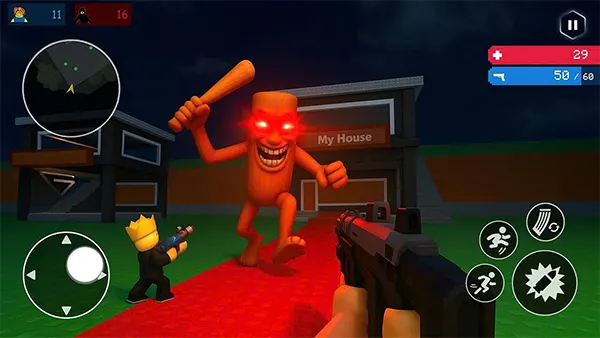 Monster Shooter Mod APK (Money, God Mode) Screenshot