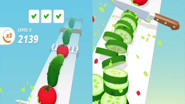 Perfect Slices Mod APK (Unlimited Money) Screenshot