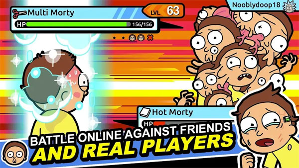 Pocket Mortys Mod APK (Unlimited Coupons/Schmeckles) Screenshot