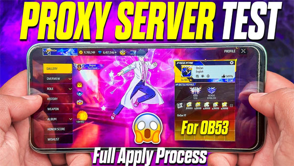 Proxy Server OB53 APK Screenshot