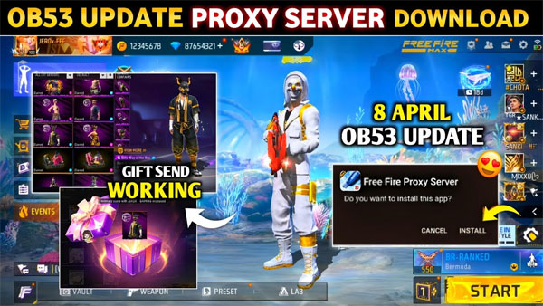 Proxy Server OB53 APK Screenshot