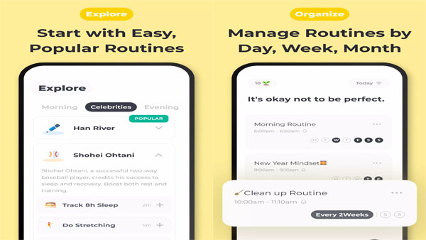 Routinery Mod APK (Premium Unlocked) Screenshot