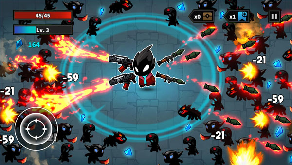 Shadow Survival Mod APK (Menu, God Mode, Speed) Screenshot