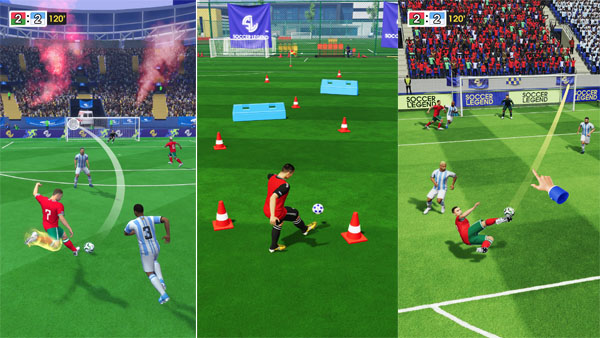 Soccer Legend Mod APK (Menu, Currency, Unlimited Energy) Screenshot