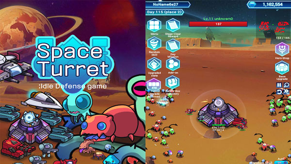 Space Turret Defence Mod APK (Damage Multiplier, God Mode) Screenshot