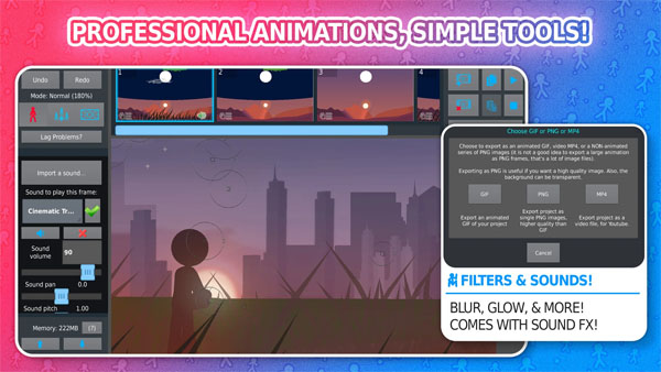 Stick Nodes Pro APK Screenshot