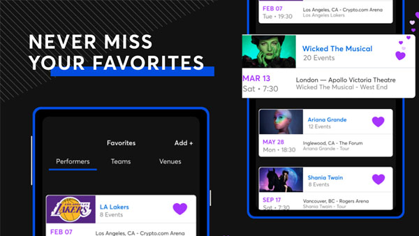 Ticketmaster APK Screenshot