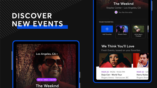 Ticketmaster APK Screenshot