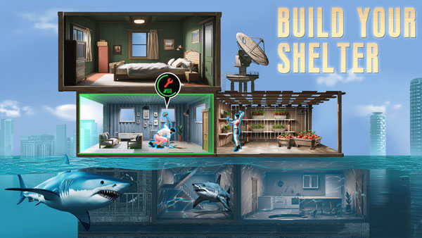 Tidal Shelter Mod APK (Menu, High Damage, God Mode) Screenshot