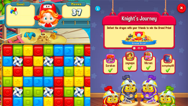Toy Blast Mod APK (Menu, Unlimited All) Screenshot