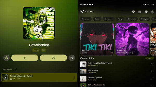 Velune APK Screenshot