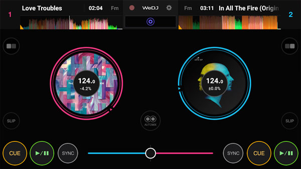WeDJ APK Screenshot