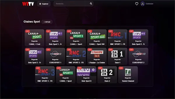 WiTV APK Screenshot