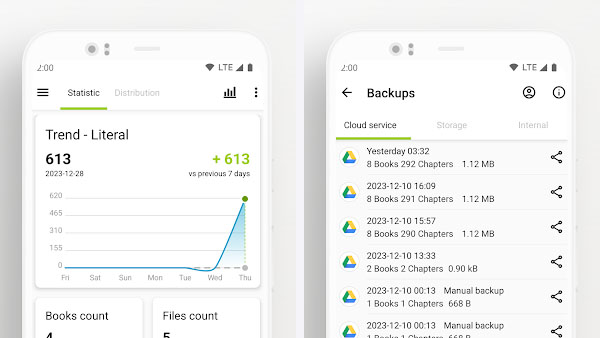 Lite Writer Mod APK (Premium Unlocked) Screenshot