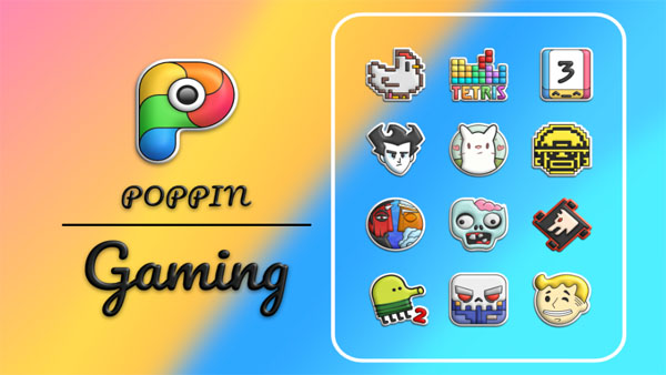 Poppin icon pack APK Screenshot