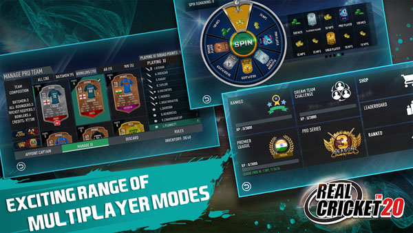 Real Cricket 20 Mod APK (Unlimited Coins) Screenshot