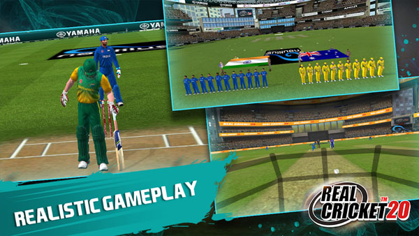 Real Cricket 20 Mod APK (Unlimited Coins) Screenshot