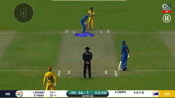Real Cricket 20 Mod APK (Unlimited Coins) Screenshot