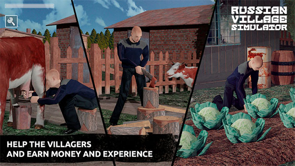 Russian Village Simulator 3D Mod APK (Unlimited Money) Screenshot