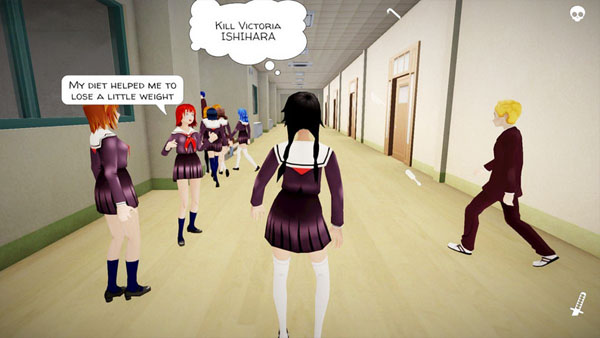 Yandere School APK Screenshot